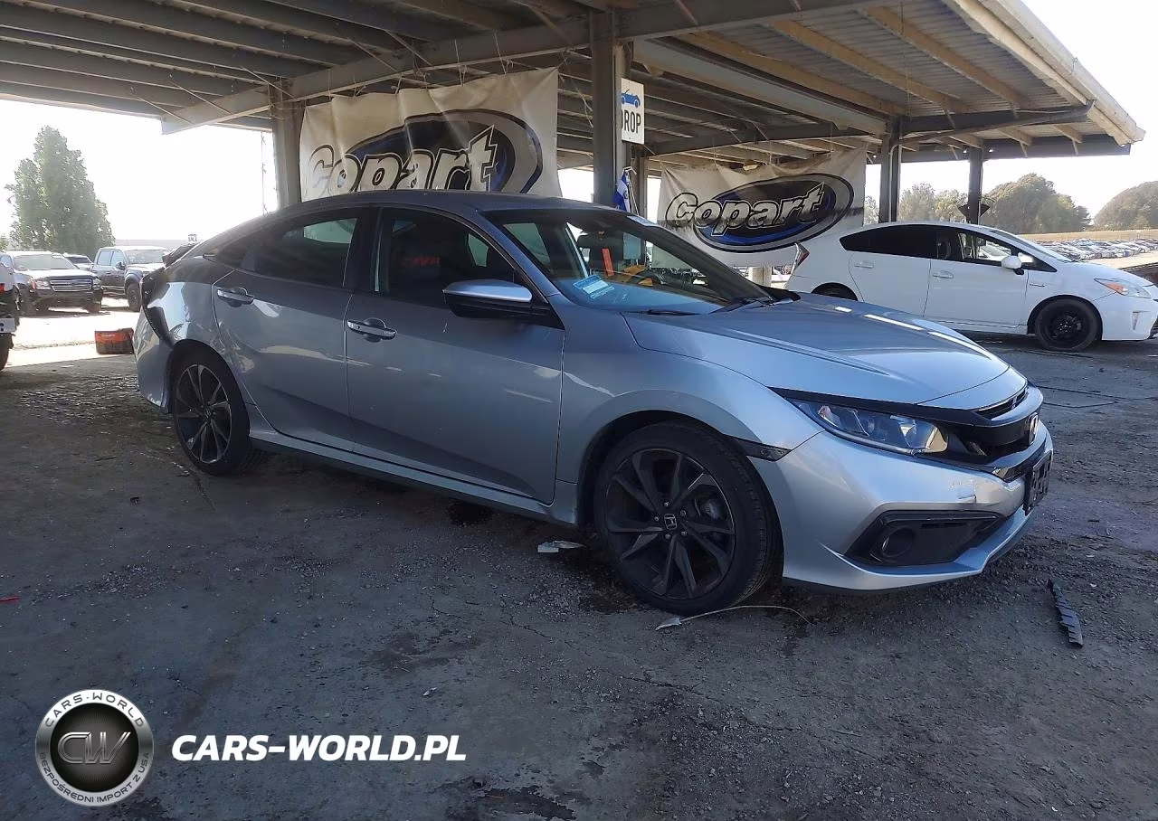 2019 Honda Civic Sport VIN:19XFC2F85KE213451 - 4