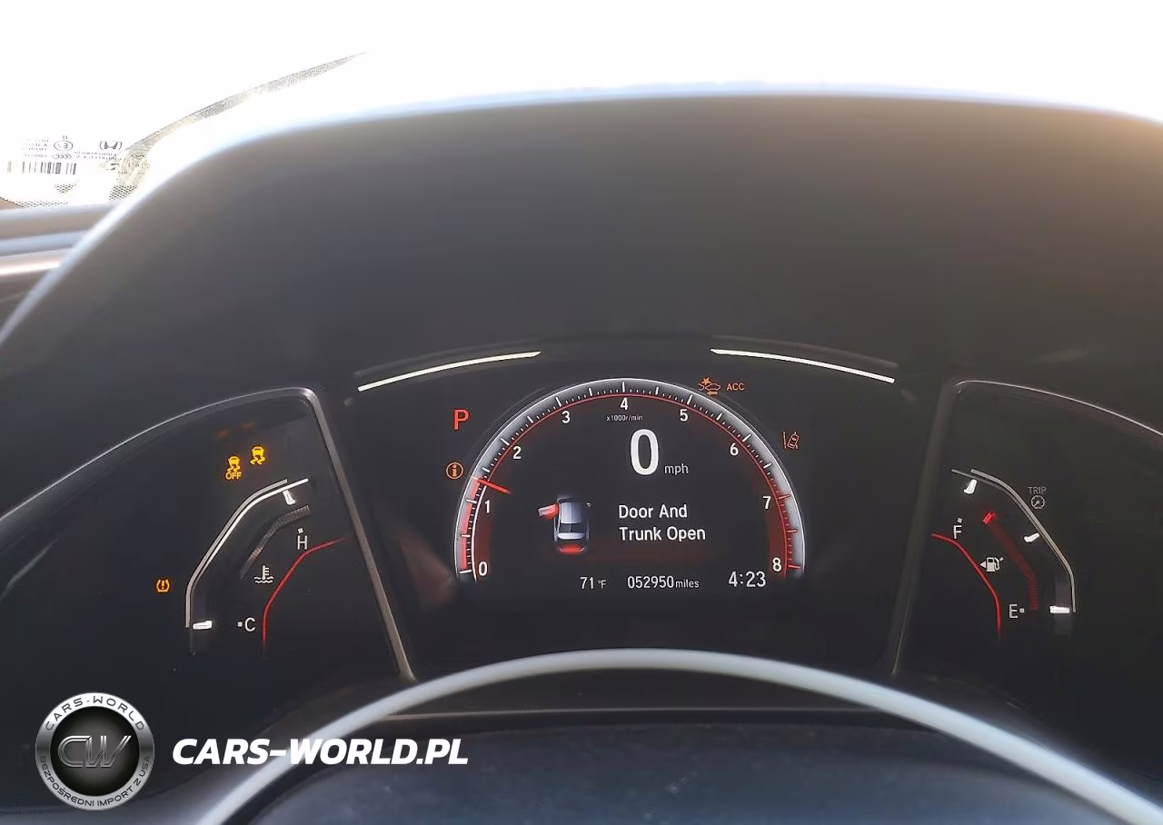 2019 Honda Civic Sport VIN:19XFC2F85KE213451 - 9