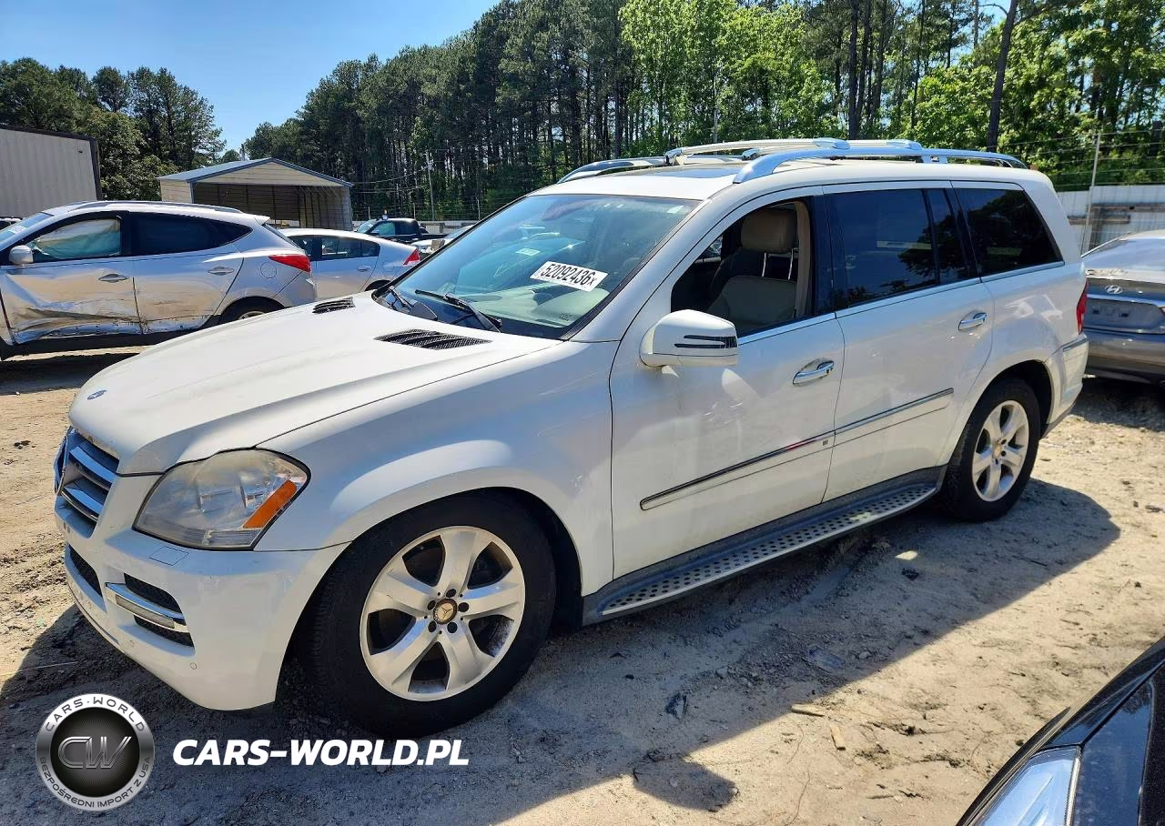 2012 Mercedes-Benz Gl 450 4Matic VIN:4JGBF7BE0CA790578 - 1