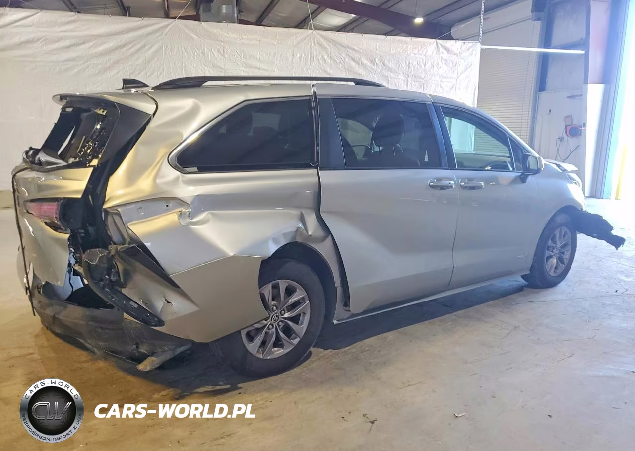 2021 Toyota Sienna Le VIN:5TDKRKEC9MS067003 - 3