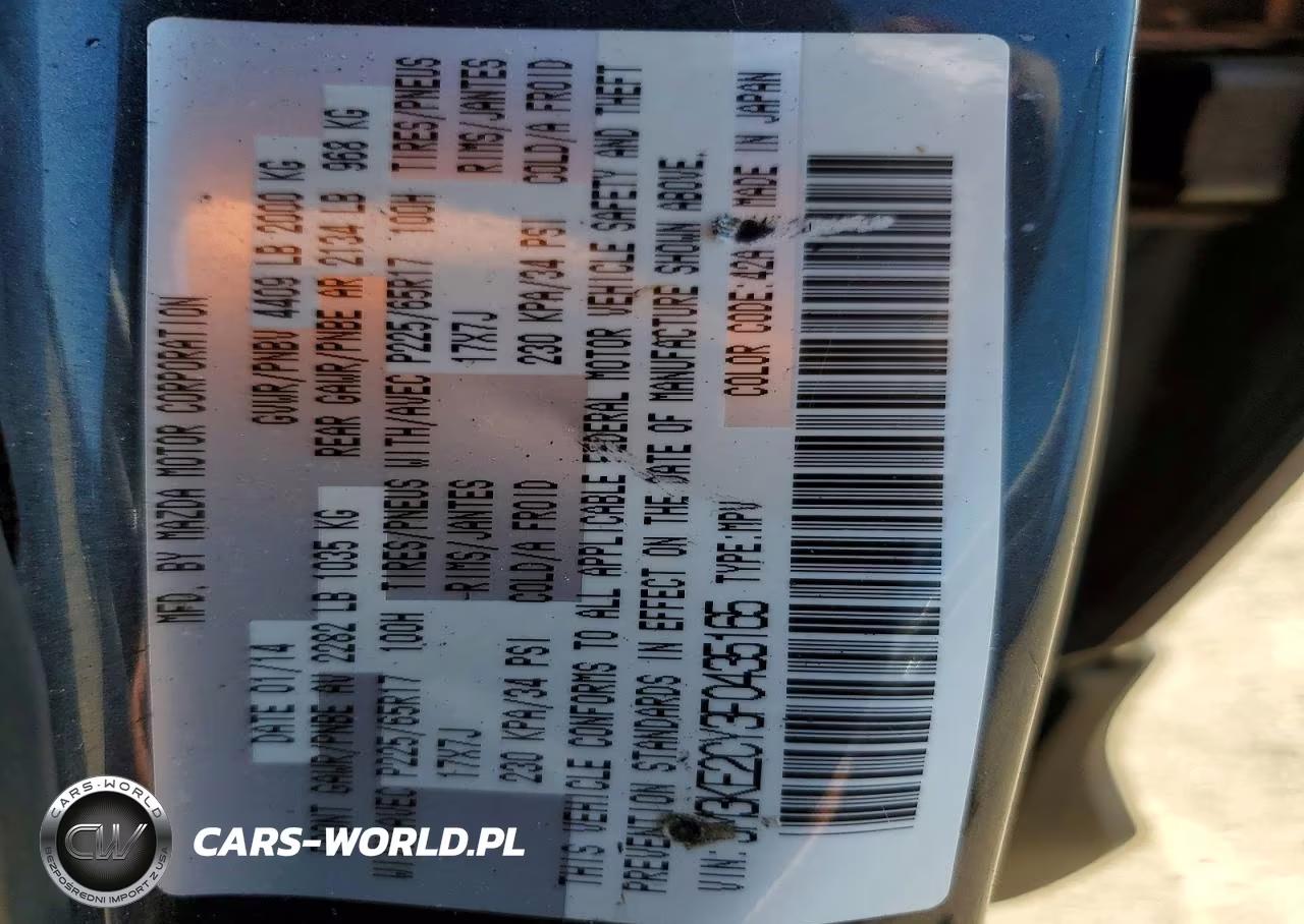 2015 Mazda Cx-5 Touring VIN:JM3KE2CY3F0435165 - 13