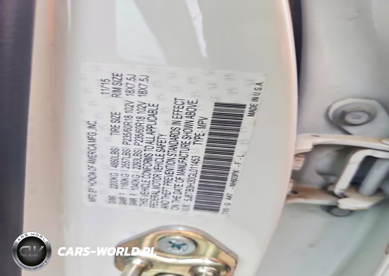 2016 Acura Rdx VIN:5J8TB3H30GL011453 - 14