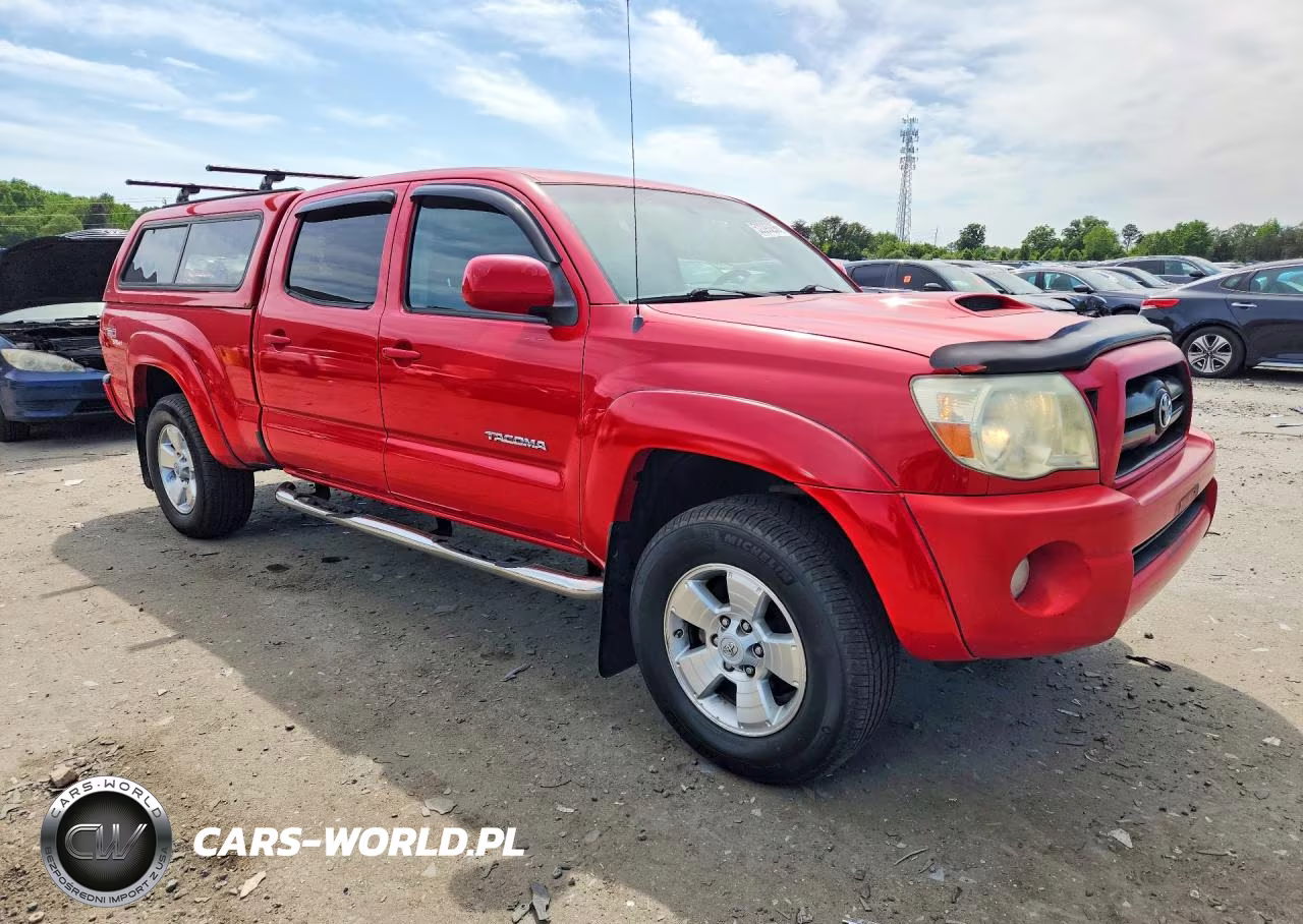 2007 Toyota Tacoma Double Cab Long Bed VIN:5TEMU52N87Z445978 - 4