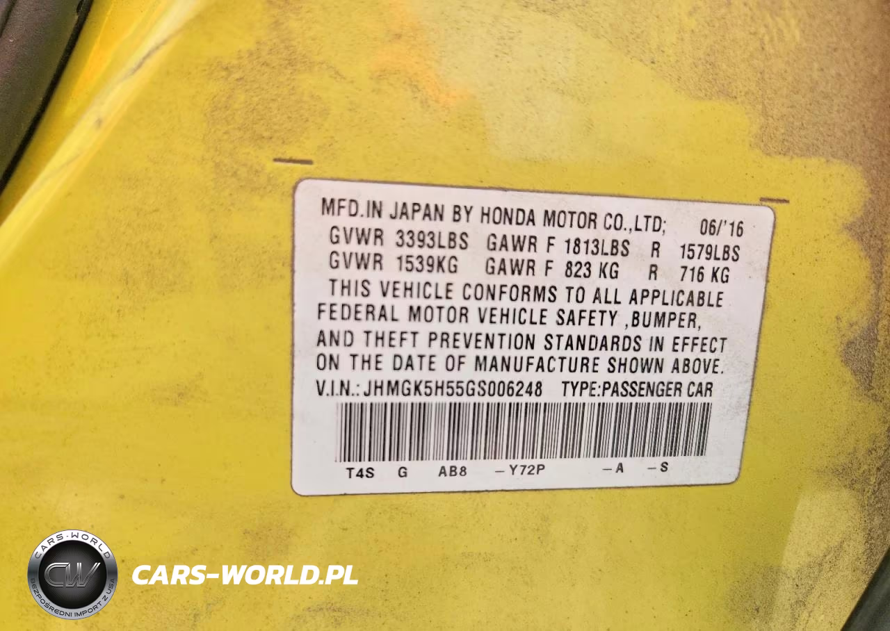 2016 Honda Fit Lx VIN:JHMGK5H55GS006248 - 12