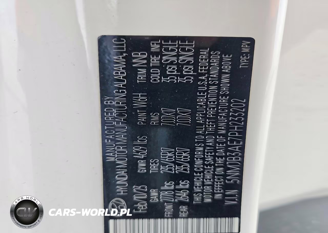 2023 Hyundai Tucson Sel VIN:5NMJB3AE7PH233202 - 13