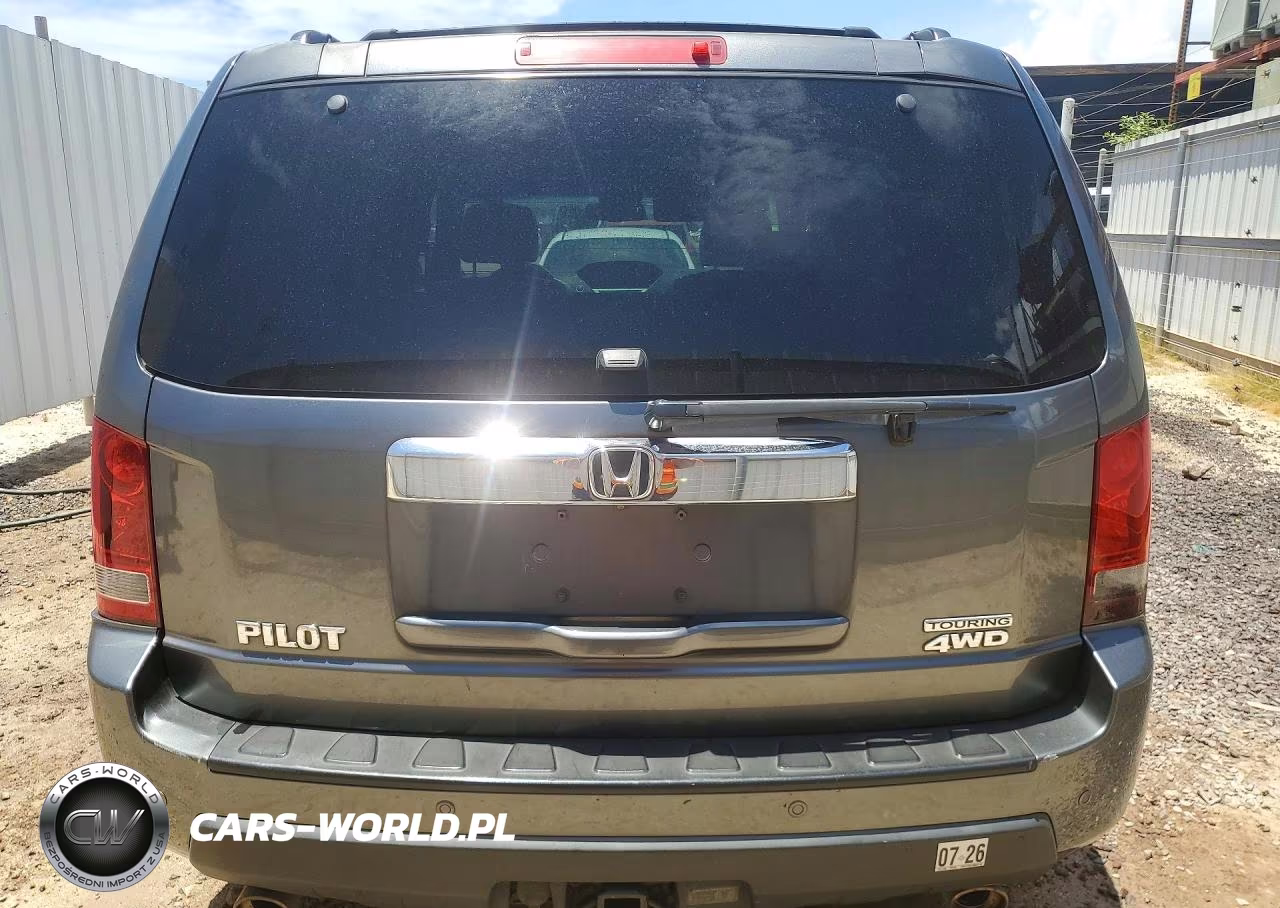 2011 Honda Pilot Touring VIN:5FNYF4H97BB048188 - 6