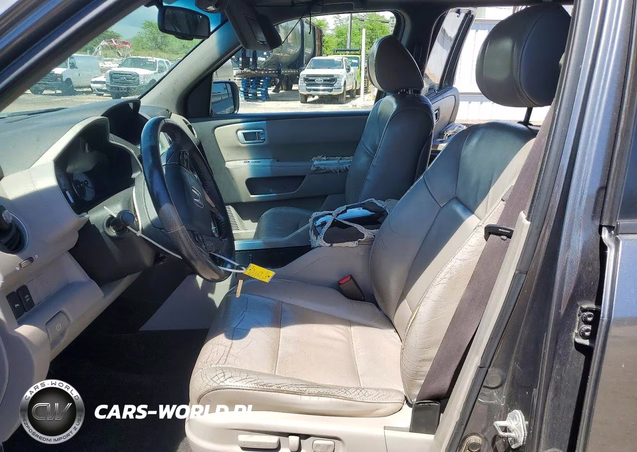 2011 Honda Pilot Touring VIN:5FNYF4H97BB048188 - 7