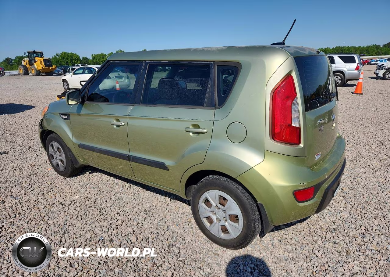 2013 Kia Soul Base VIN:KNDJT2A51D7624467 - 2