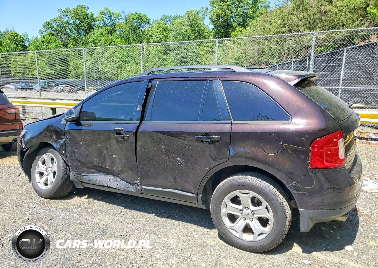2014 Ford Edge Sel VIN:2FMDK3JC6EBA89242 - 2