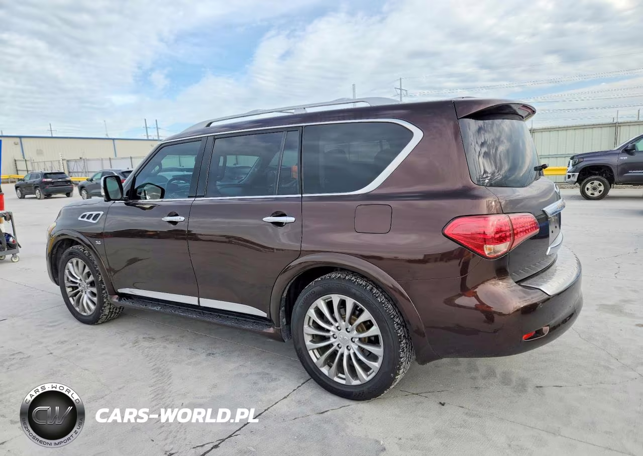 2017 Infiniti Qx80 Base VIN:JN8AZ2NF6H9640874 - 2