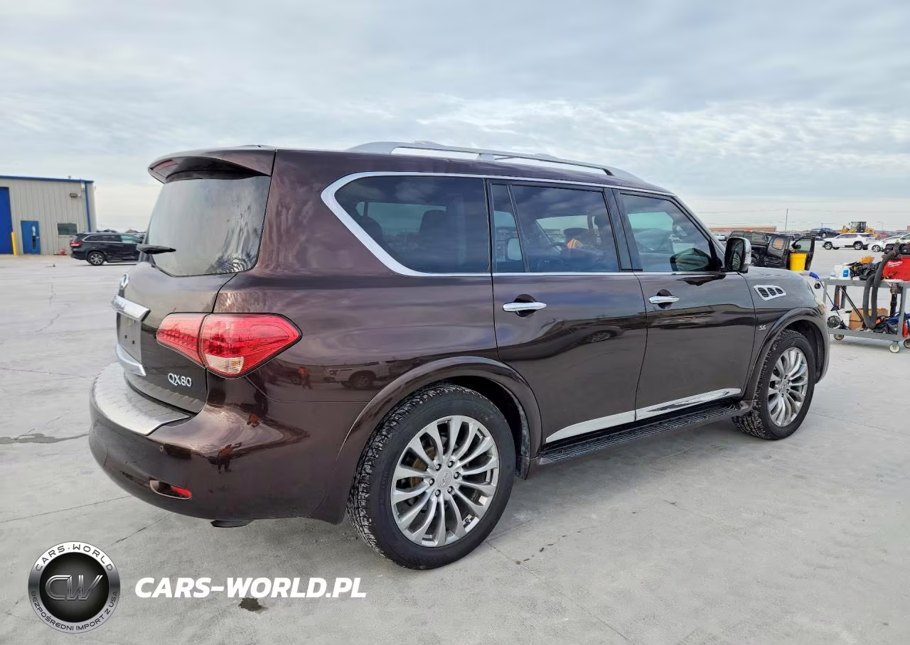 2017 Infiniti Qx80 Base VIN:JN8AZ2NF6H9640874 - 3