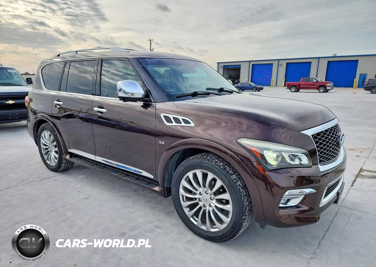 2017 Infiniti Qx80 Base VIN:JN8AZ2NF6H9640874 - 4