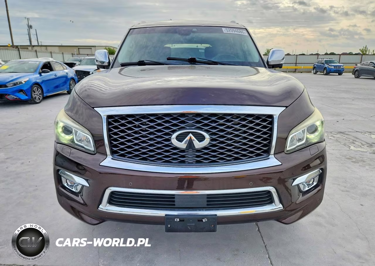 2017 Infiniti Qx80 Base VIN:JN8AZ2NF6H9640874 - 5