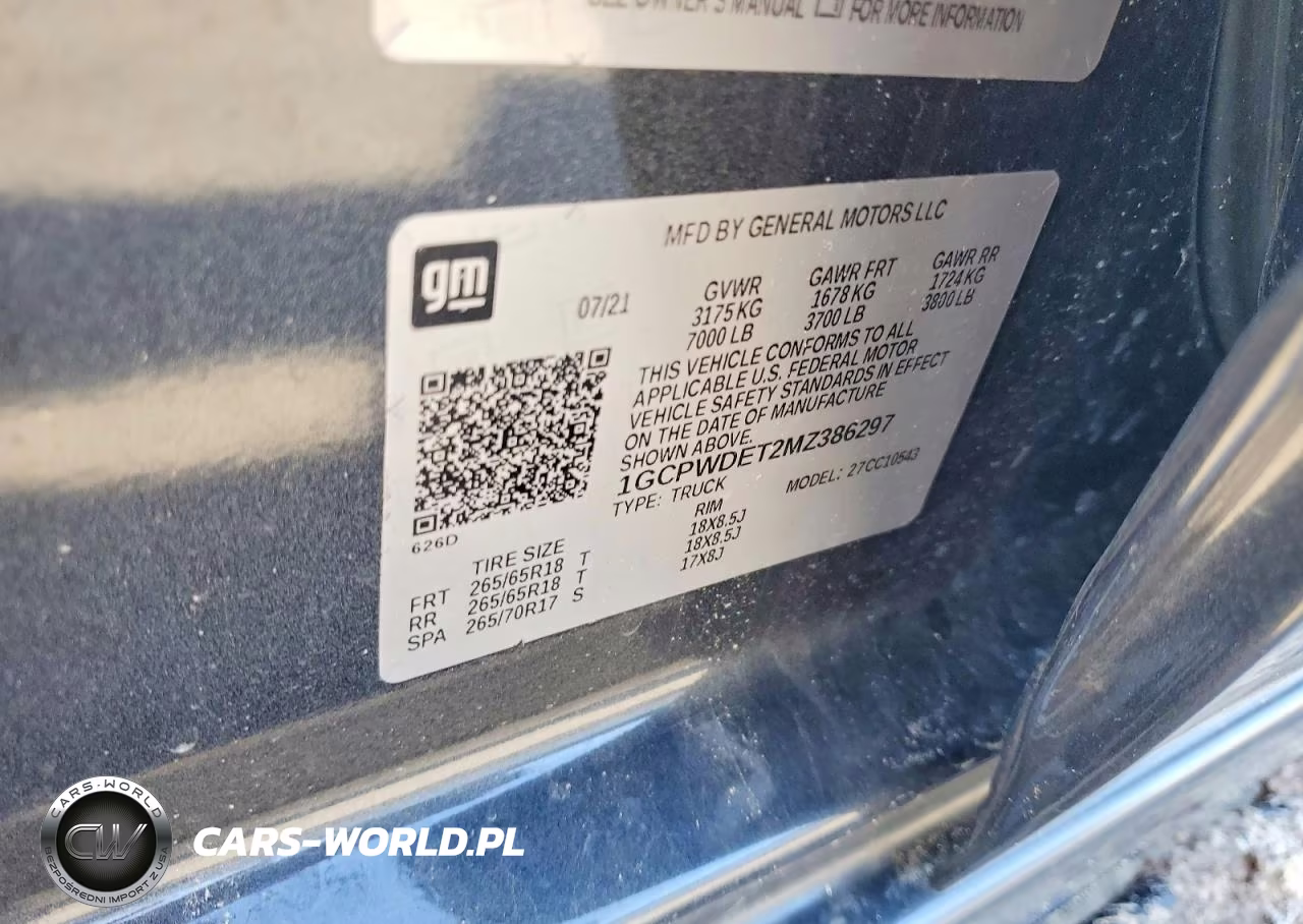 2021 Chevrolet Silverado C1500 Rst VIN:1GCPWDET2MZ386297 - 12