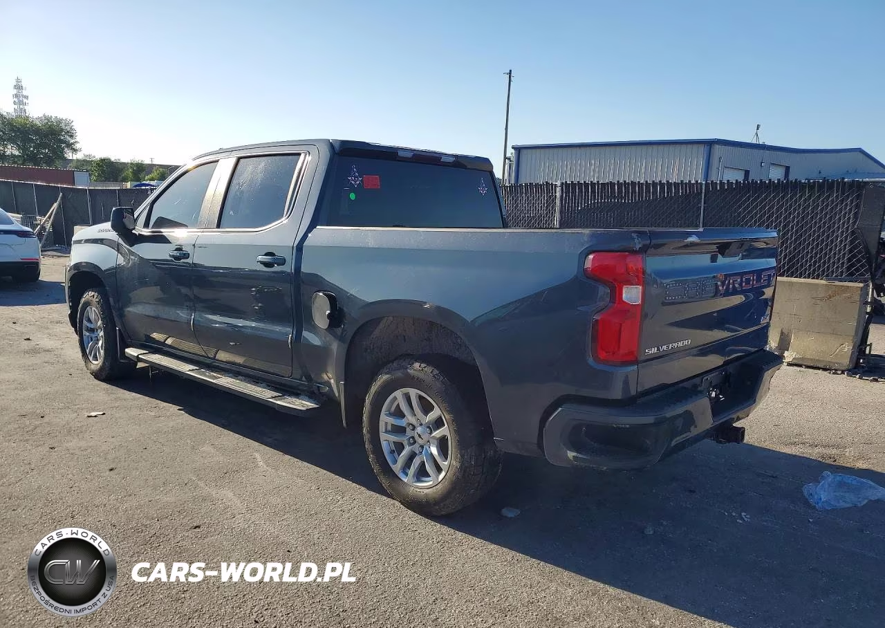 2021 Chevrolet Silverado C1500 Rst VIN:1GCPWDET2MZ386297 - 2