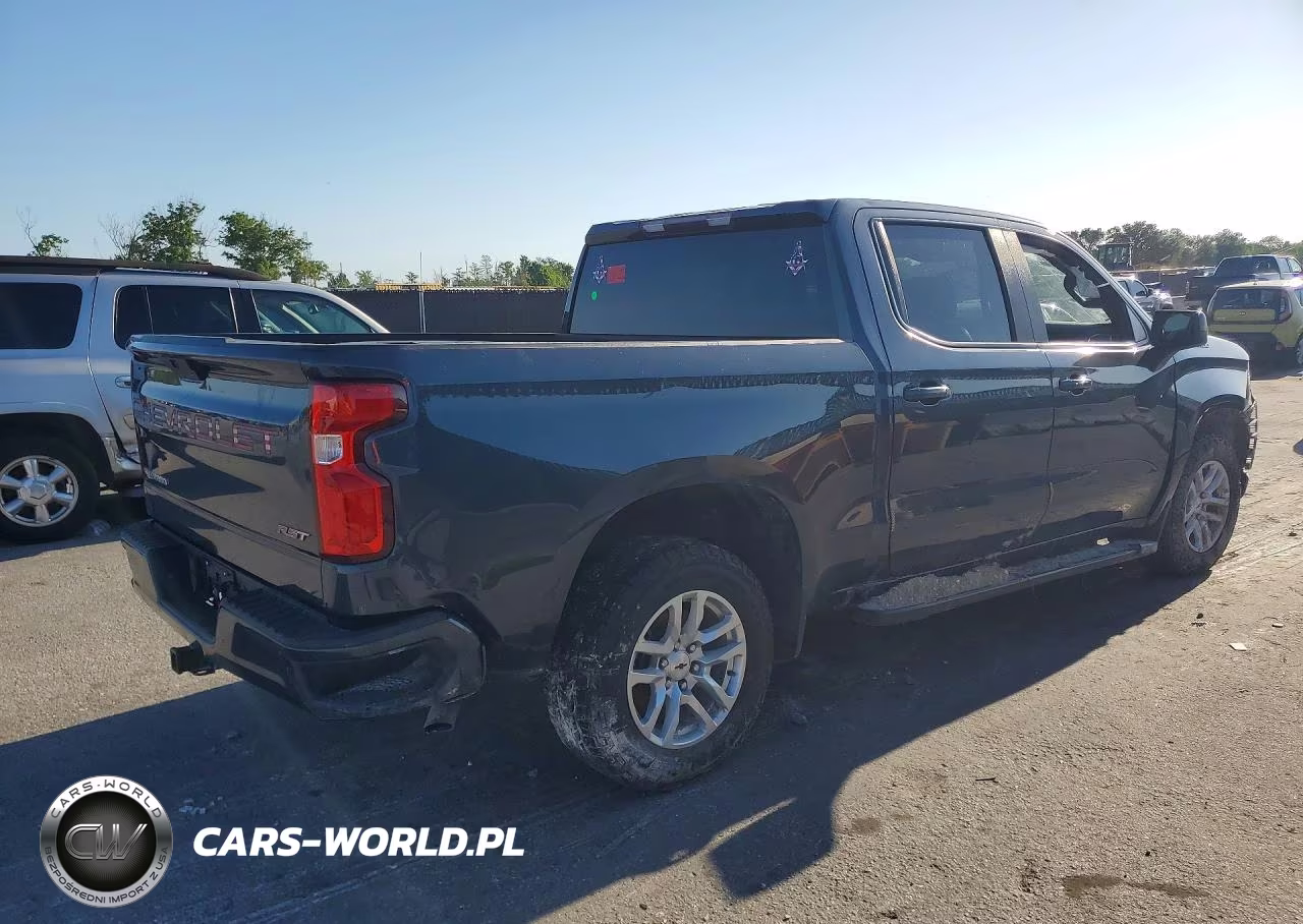 2021 Chevrolet Silverado C1500 Rst VIN:1GCPWDET2MZ386297 - 3
