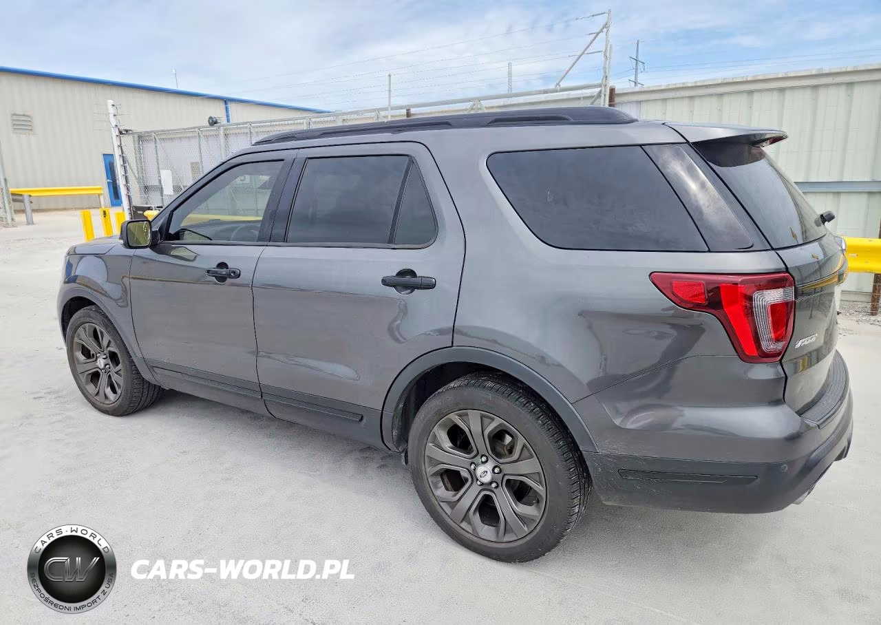 2018 Ford Explorer Sport VIN:1FM5K8GT6JGC32752 - 2