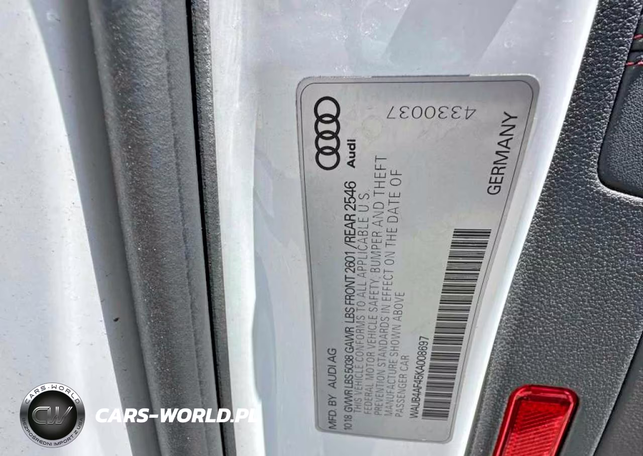 2019 Audi S4 Premium Plus VIN:WAUB4AF45KA008697 - 10