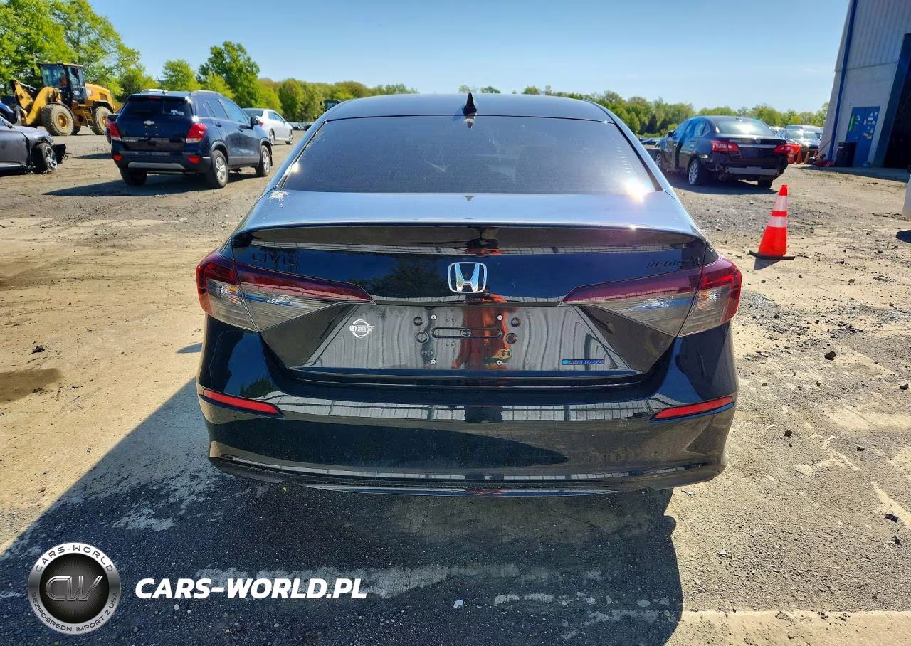 2026 Honda Civic Sport VIN:2HGFE4F81TH305167 - 6