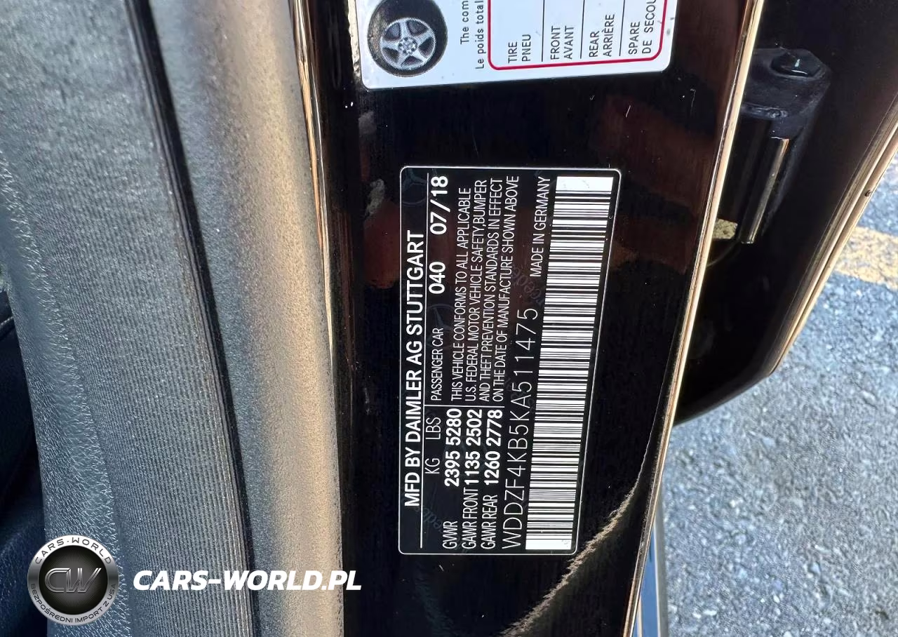 2019 Mercedes-Benz E 300 4Matic VIN:WDDZF4KB5KA511475 - 10