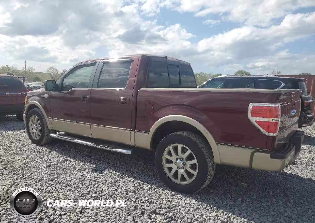 2009 Ford F150 Supercrew VIN:1FTPW12VX9KA77018 - 2
