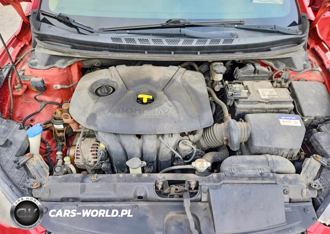 2013 Hyundai Elantra Gls VIN:KMHDH4AE5DU618744 - 11