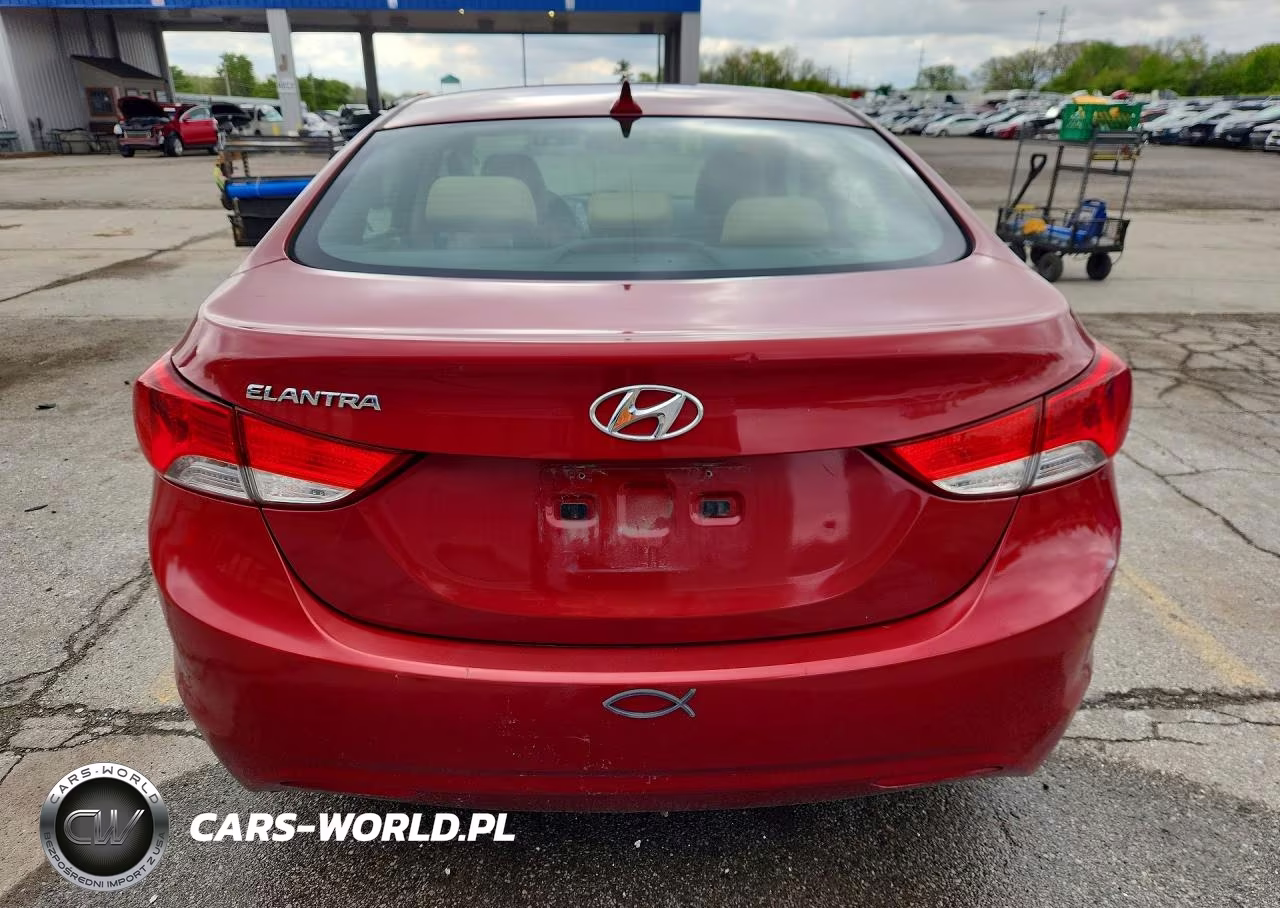 2013 Hyundai Elantra Gls VIN:KMHDH4AE5DU618744 - 6
