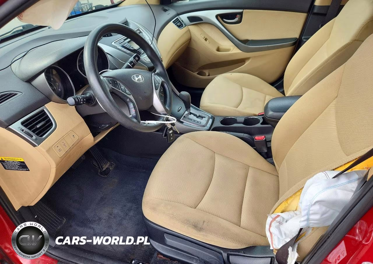 2013 Hyundai Elantra Gls VIN:KMHDH4AE5DU618744 - 7