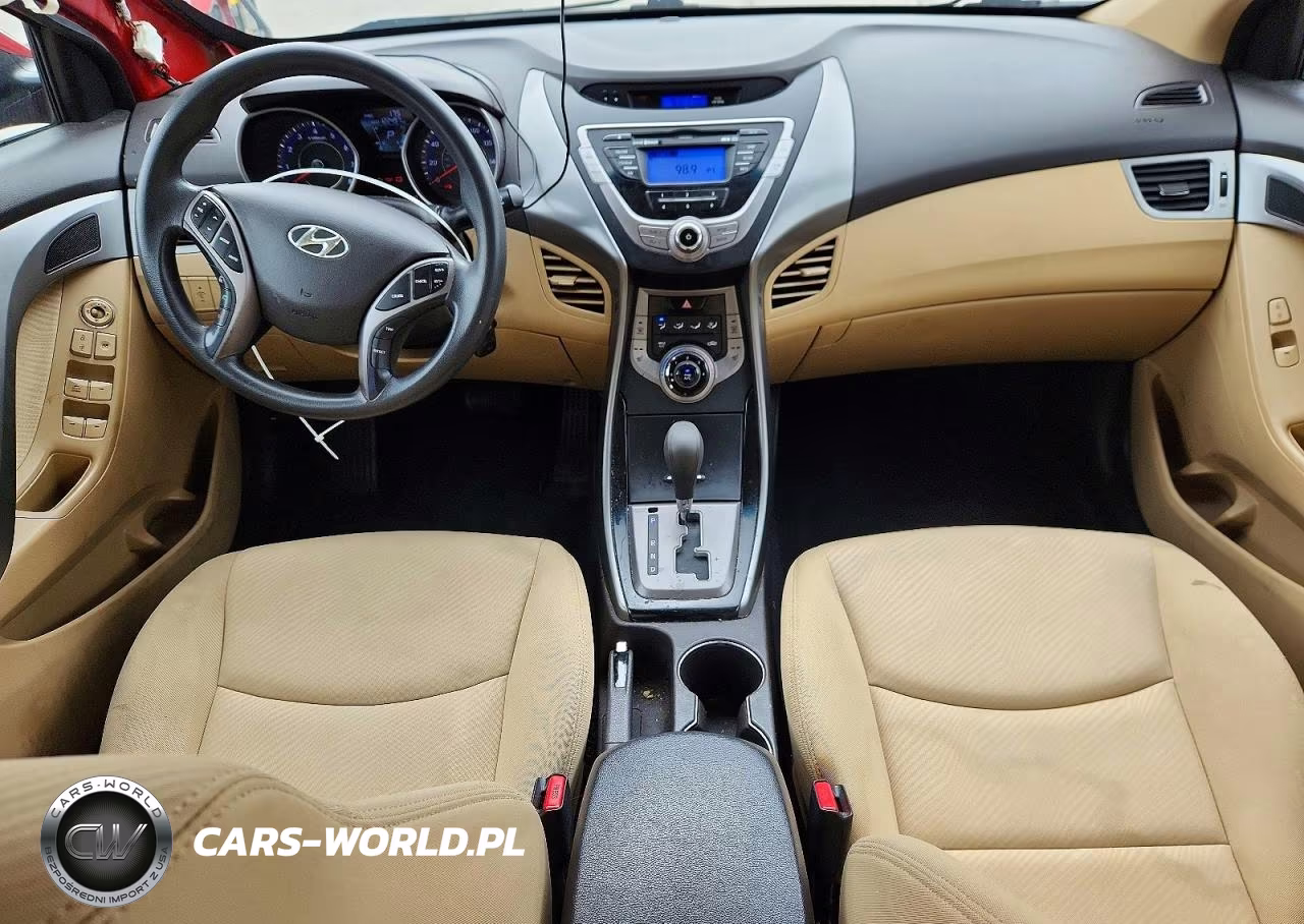 2013 Hyundai Elantra Gls VIN:KMHDH4AE5DU618744 - 8