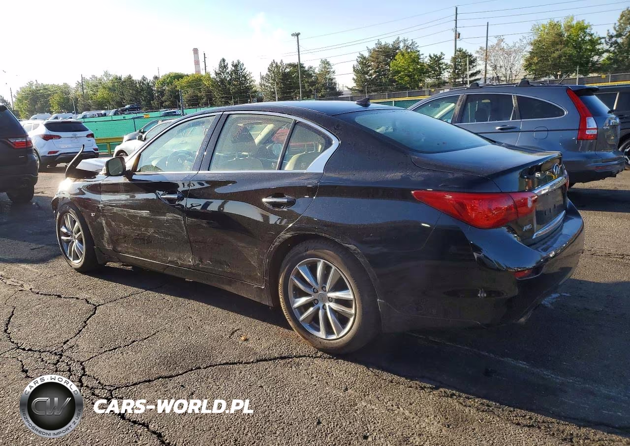 2014 Infiniti Q50 Premium VIN:JN1BV7AR7EM702416 - 2