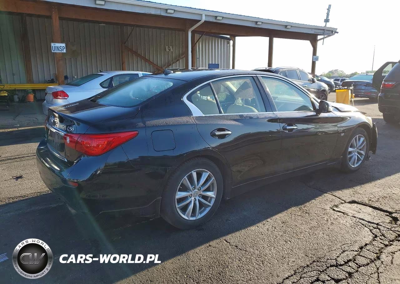 2014 Infiniti Q50 Premium VIN:JN1BV7AR7EM702416 - 3
