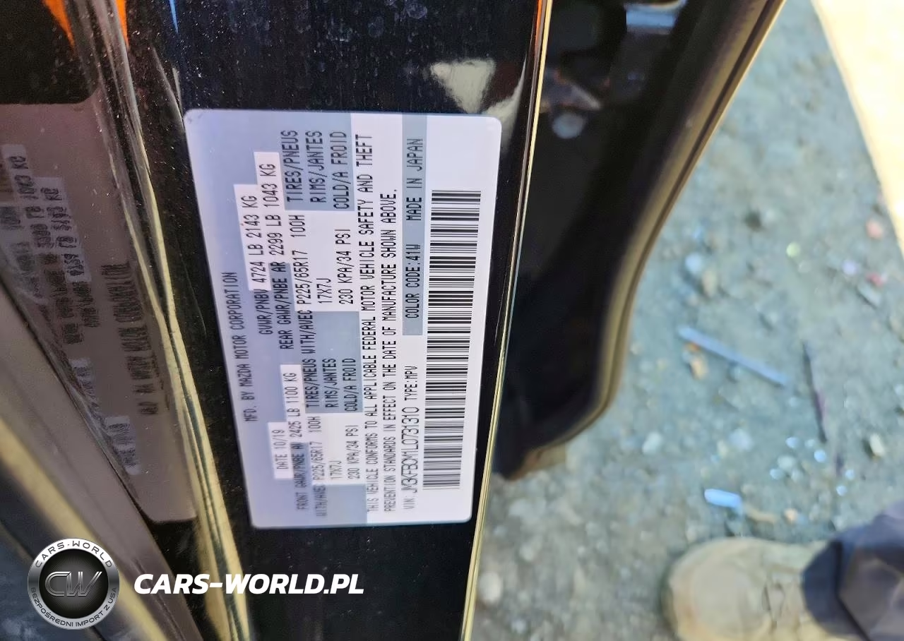 2020 Mazda Cx-5 Touring VIN:JM3KFBCM1L0731310 - 13