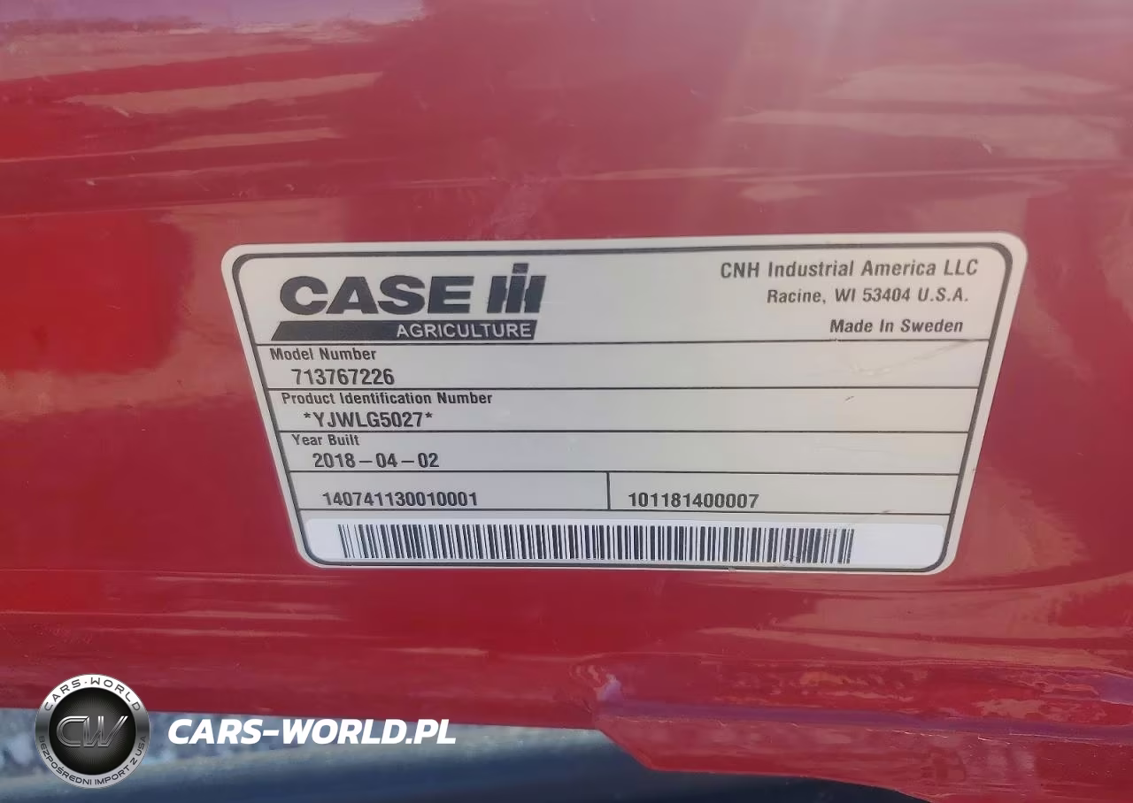 2019 Case L104 Loader VIN:YJWLG5027 - 10