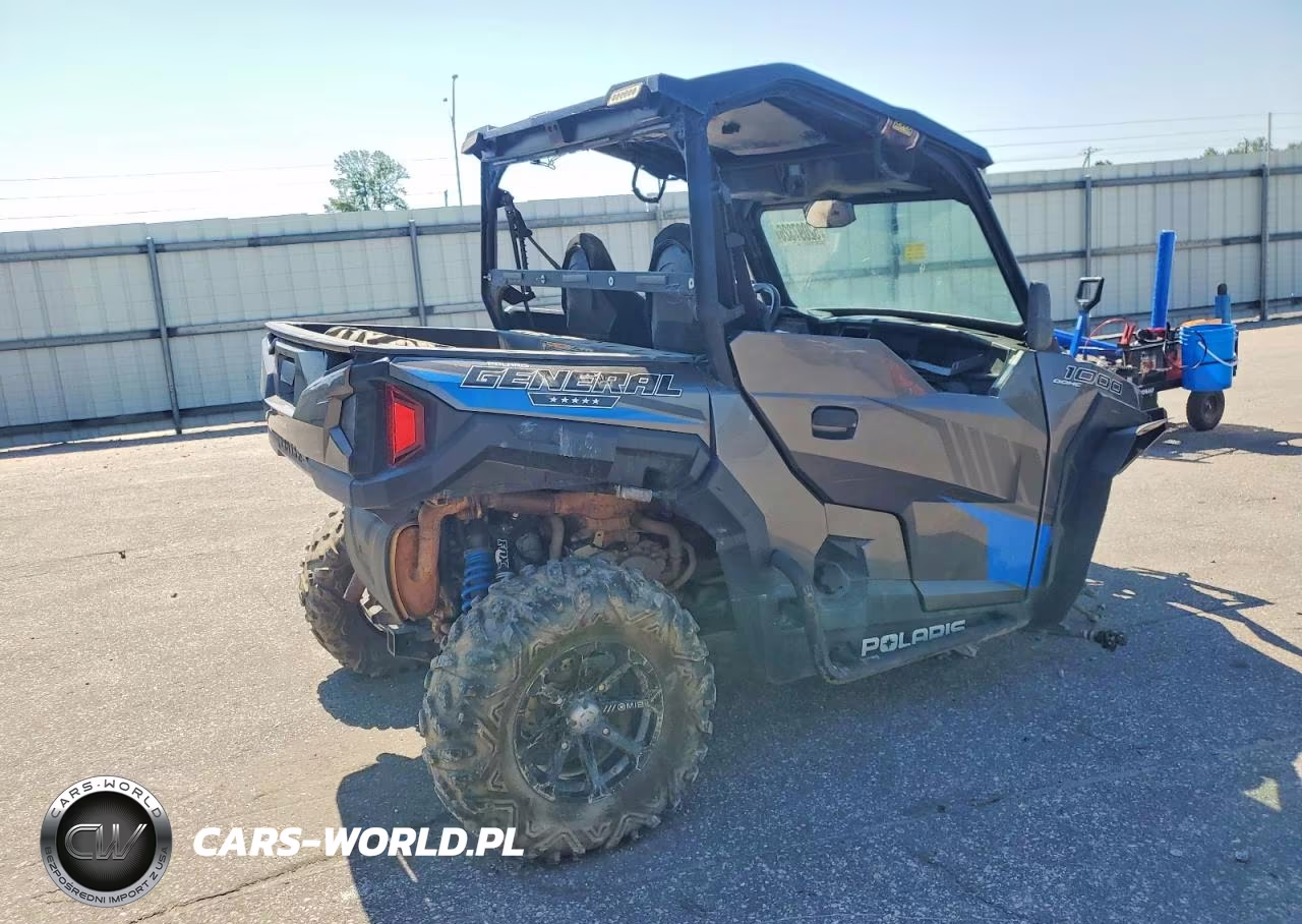 2019 Polaris General 1000 Eps Hunter Edition VIN:3NSRGU990KH830660 - 4