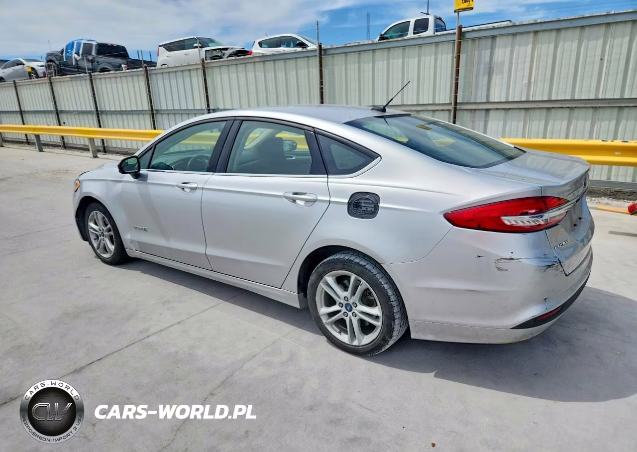 2018 Ford Fusion Se Hybrid VIN:3FA6P0LU6JR173050 - 2