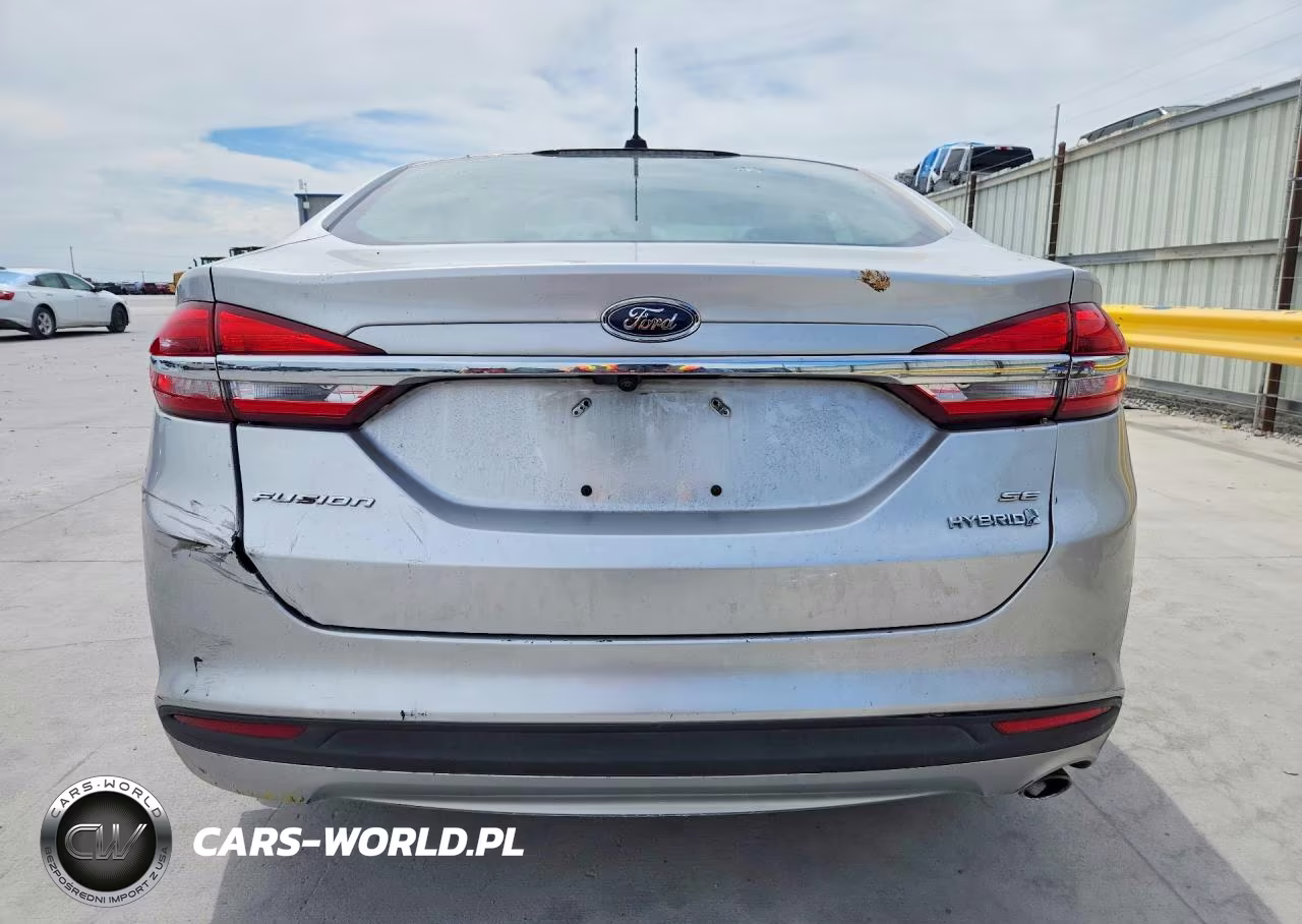 2018 Ford Fusion Se Hybrid VIN:3FA6P0LU6JR173050 - 6