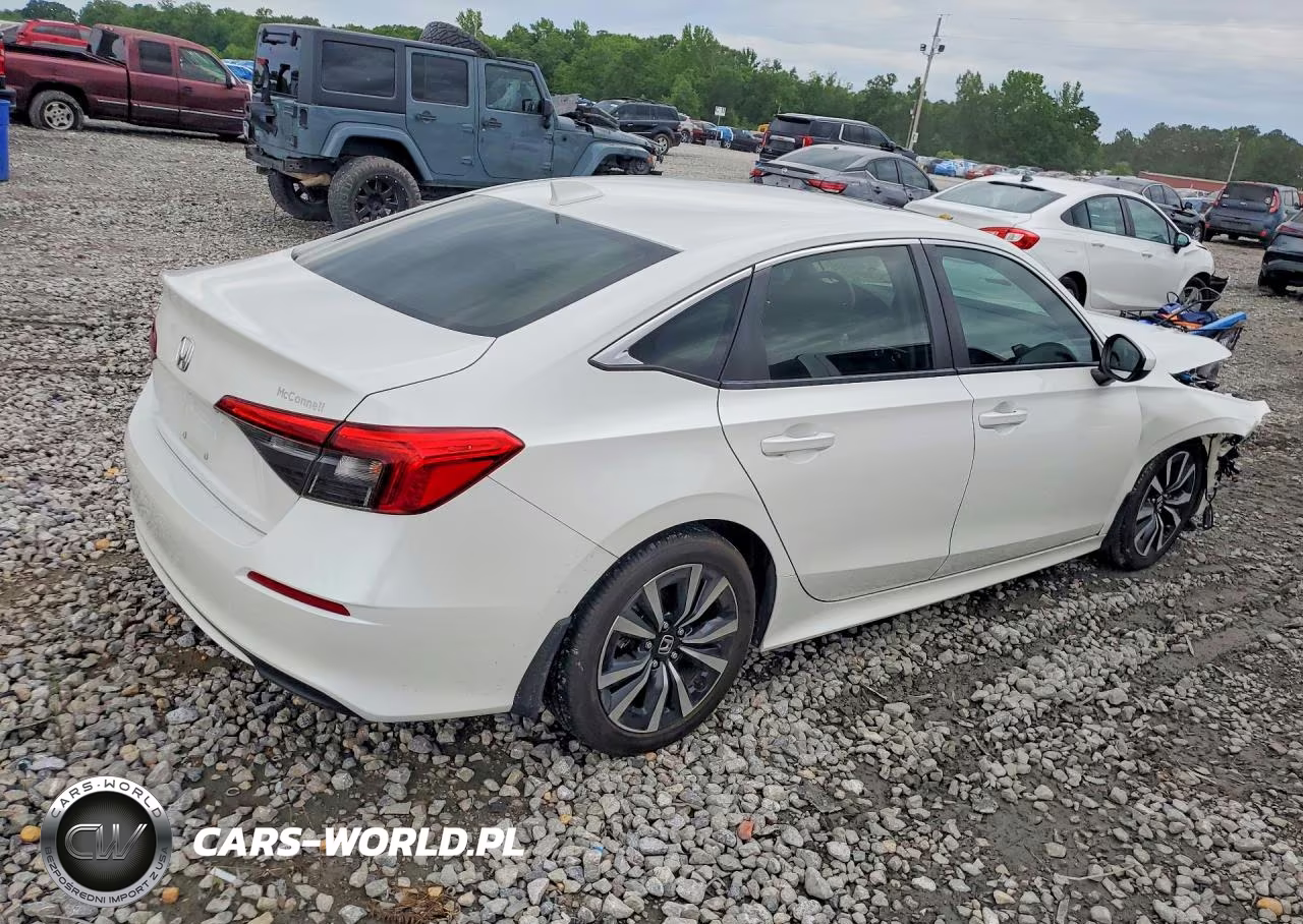 2022 Honda Civic Ex VIN:JHMFE1F78NX004364 - 3