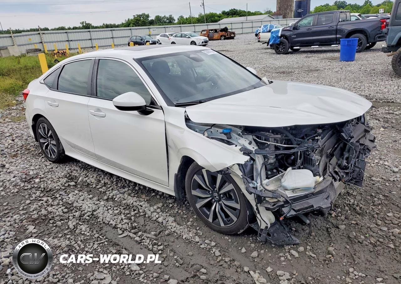 2022 Honda Civic Ex VIN:JHMFE1F78NX004364 - 4