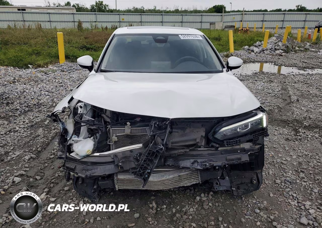 2022 Honda Civic Ex VIN:JHMFE1F78NX004364 - 5
