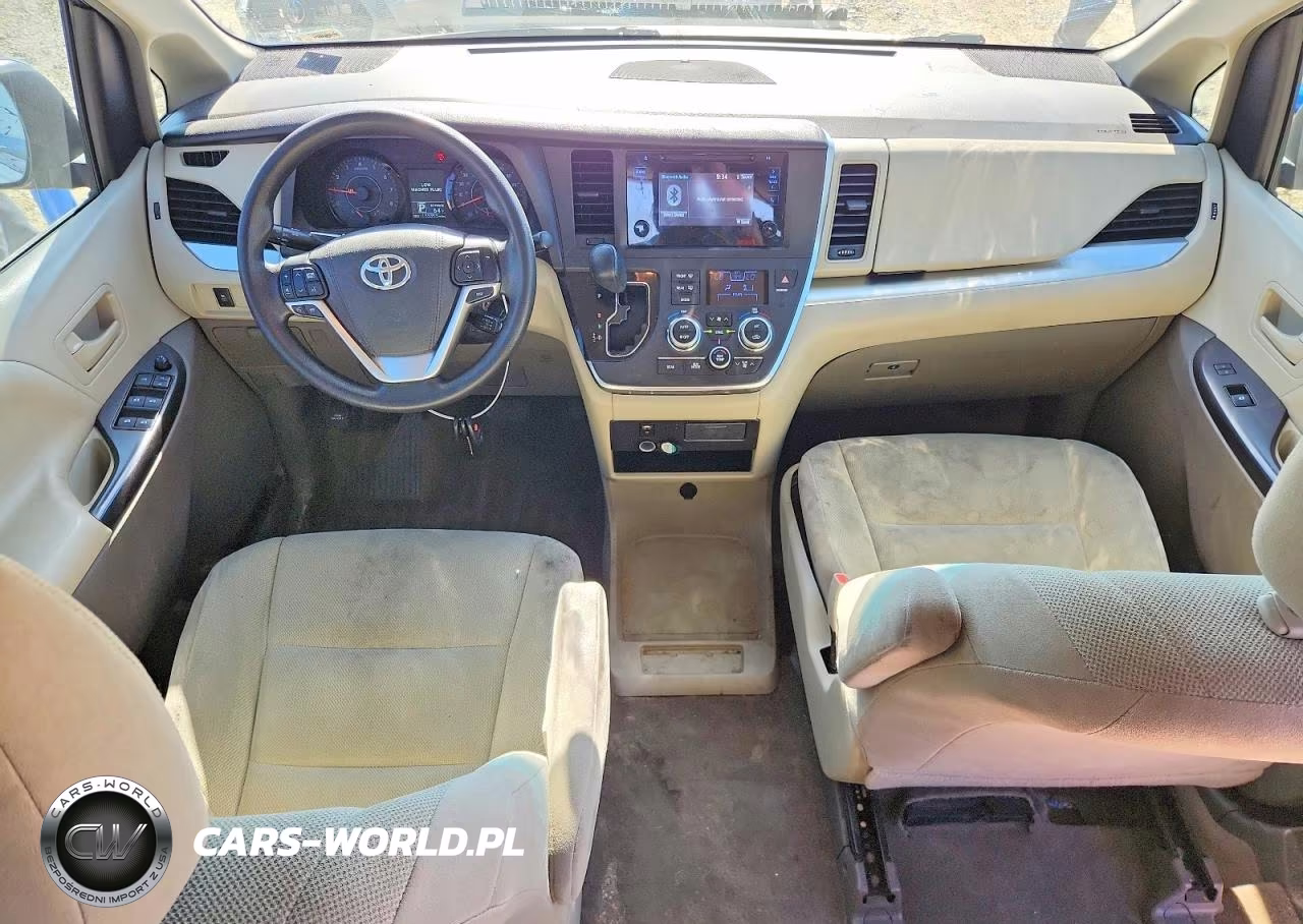 2016 Toyota Sienna L 7-Passenger VIN:5TDZK3DC7GS743737 - 8