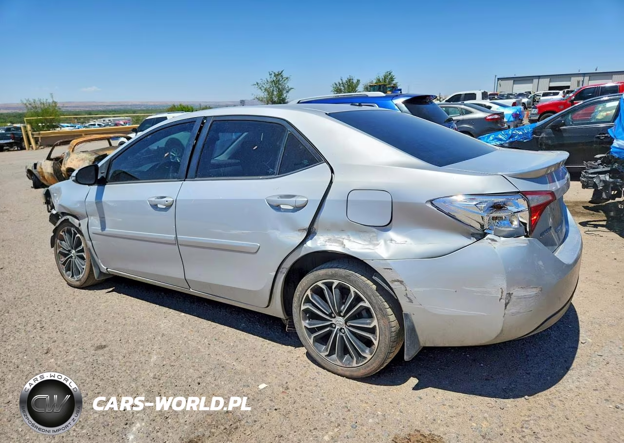 2015 Toyota Corolla S Plus VIN:5YFBURHE1FP259614 - 2