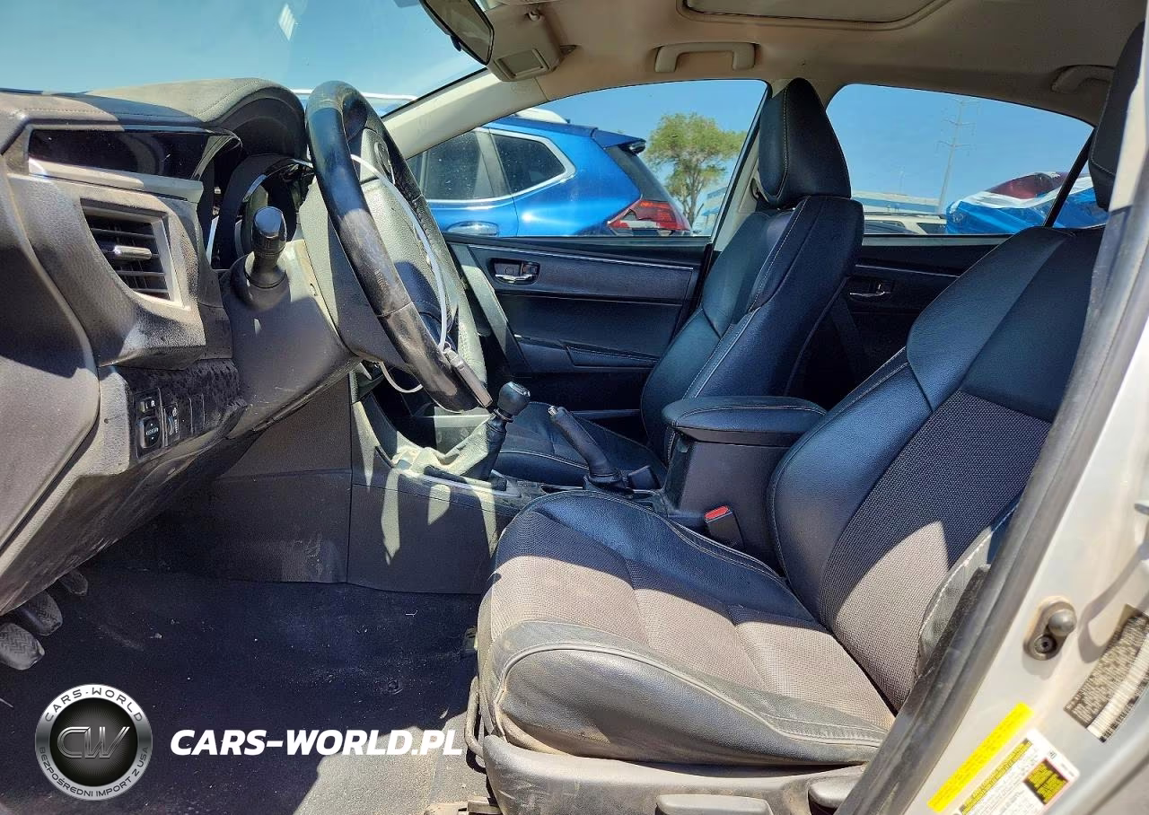 2015 Toyota Corolla S Plus VIN:5YFBURHE1FP259614 - 7