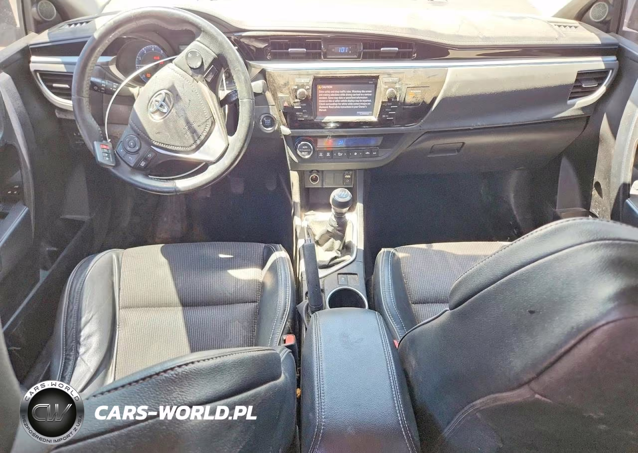 2015 Toyota Corolla S Plus VIN:5YFBURHE1FP259614 - 8