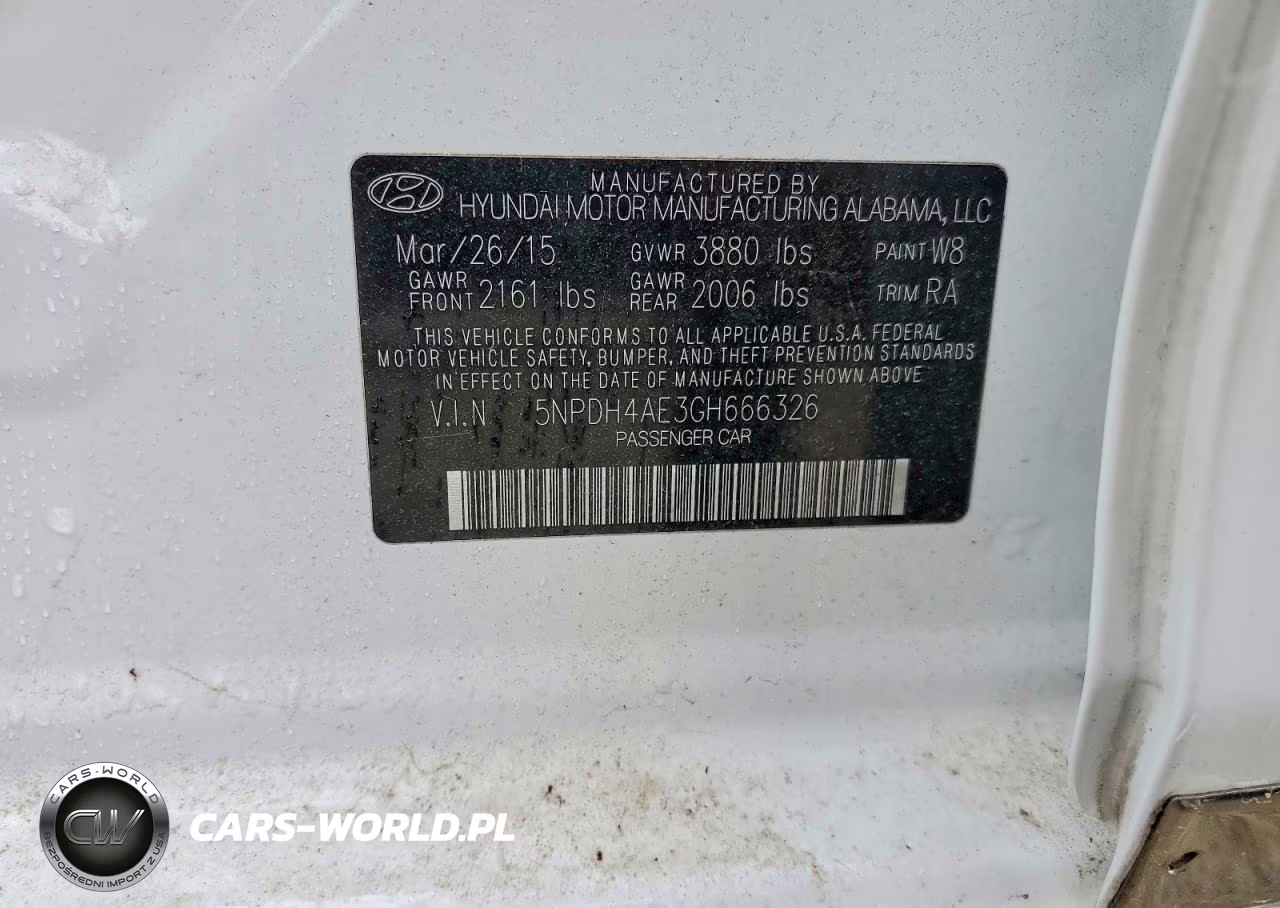 2016 Hyundai Elantra Se VIN:5NPDH4AE3GH666326 - 13