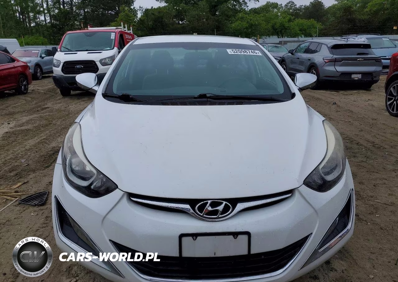 2016 Hyundai Elantra Se VIN:5NPDH4AE3GH666326 - 5