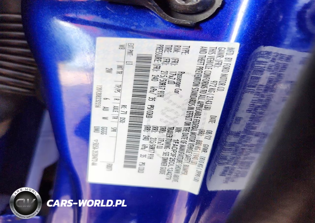 2013 Ford Focus Se VIN:1FADP3F25DL124279 - 13
