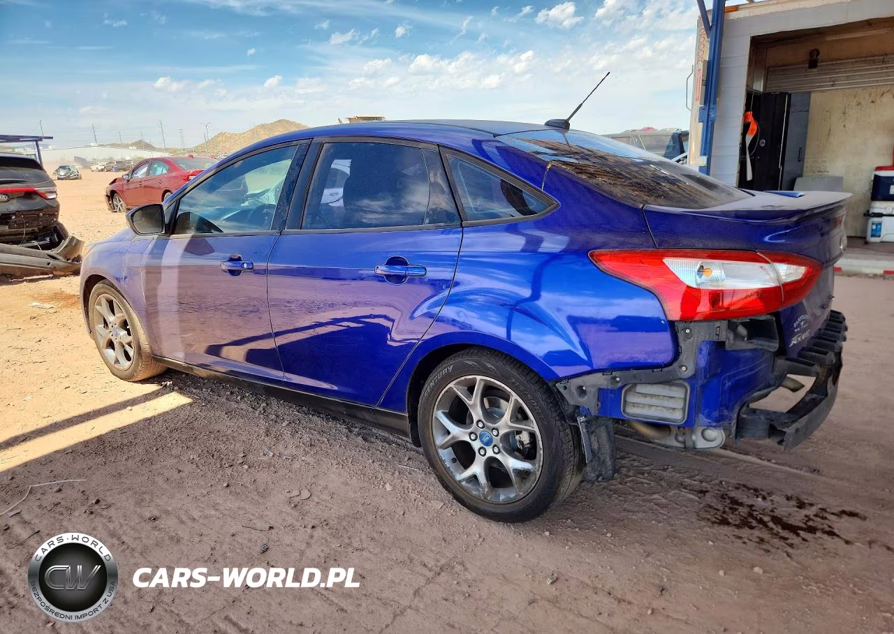 2013 Ford Focus Se VIN:1FADP3F25DL124279 - 2