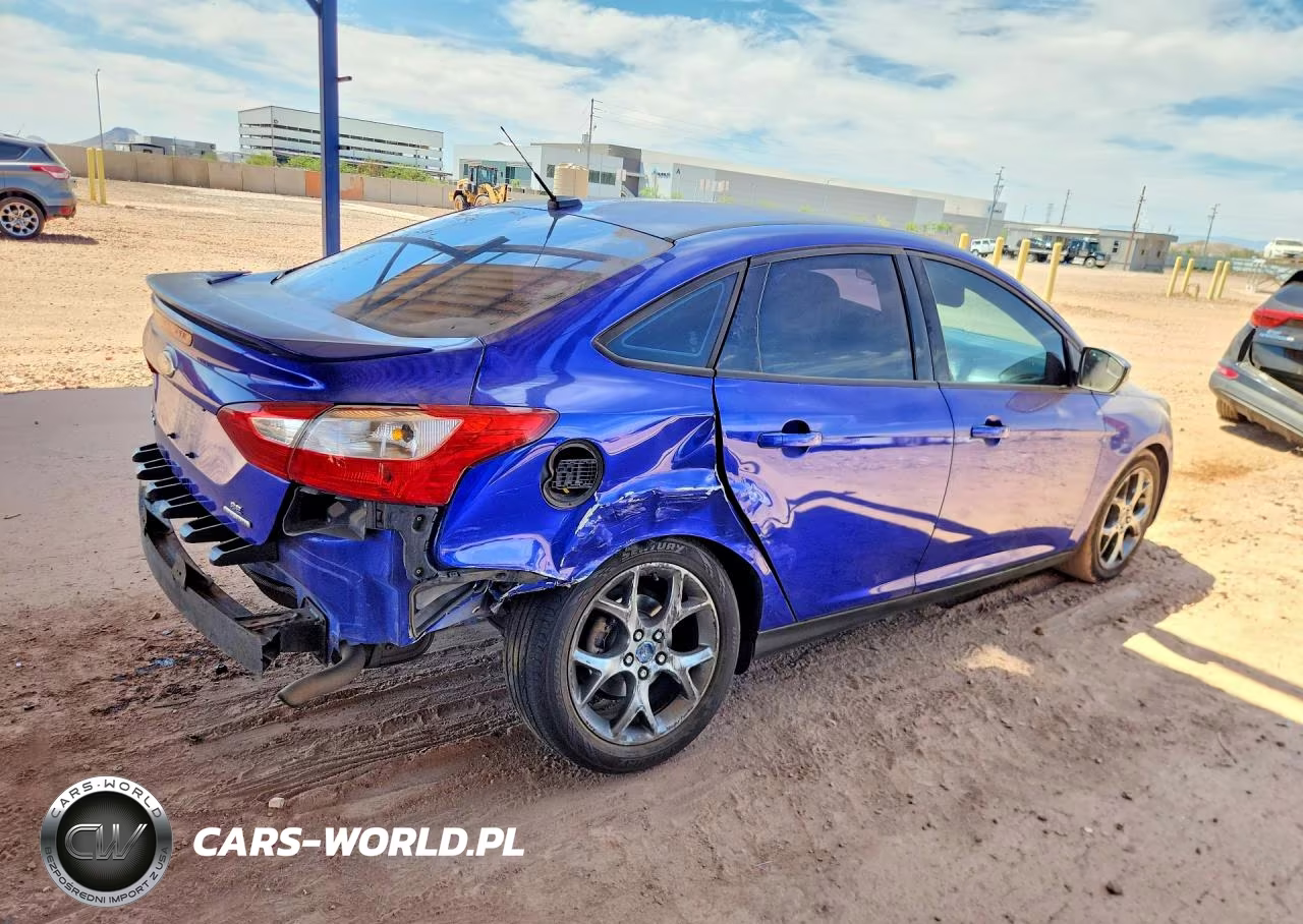 2013 Ford Focus Se VIN:1FADP3F25DL124279 - 3