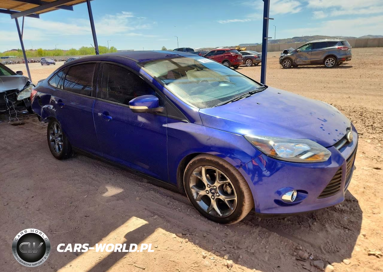 2013 Ford Focus Se VIN:1FADP3F25DL124279 - 4