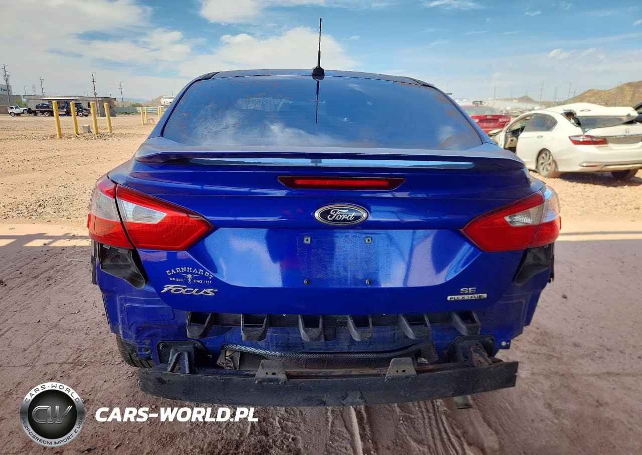 2013 Ford Focus Se VIN:1FADP3F25DL124279 - 6
